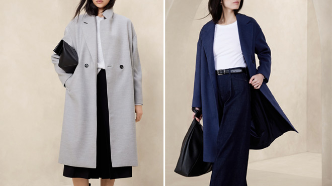 Banana Republic Factory Cocoon Coat