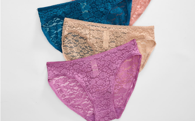 Bare Necessities Camio Mio Allover Lace Bikini Panties