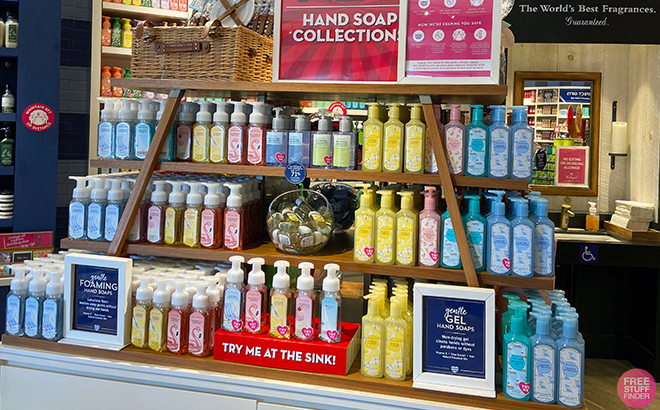 Bath and Body Works Hand Soaps