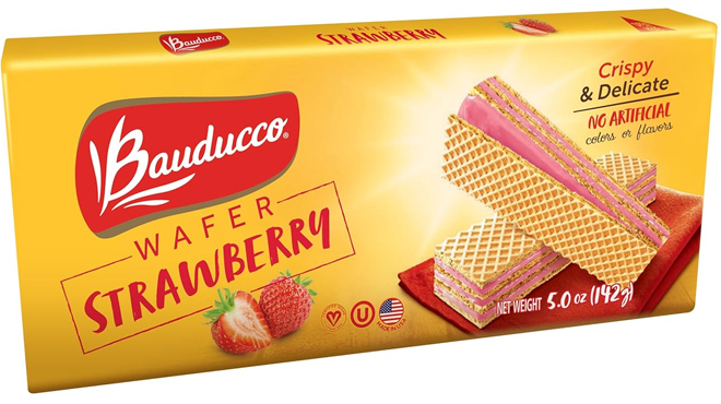 Bauducco Strawberry Crispy Wafers