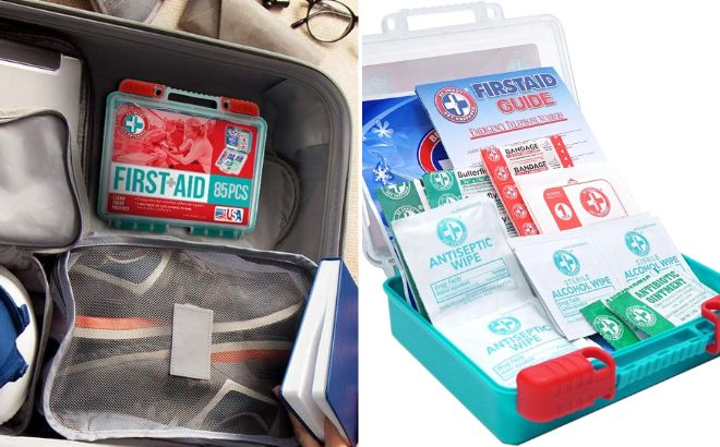 Be Smart Get Prepared 85 Piece First Aid Kit Be Smart Get Prepared 85 Piece First Aid Kit