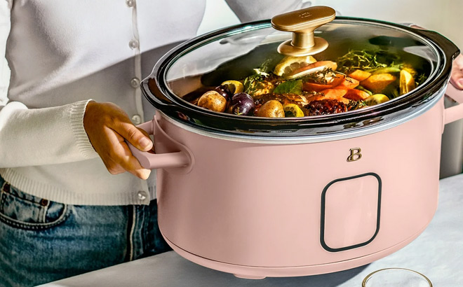 Beautiful by Drew Barrymore 6 Quart Programmable Slow Cooker