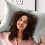 Bedsure Satin Pillowcase for Hair and Skin Queen