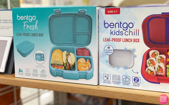 Bentgo Fresh 4 Compartment Lunch Box on a Shelf