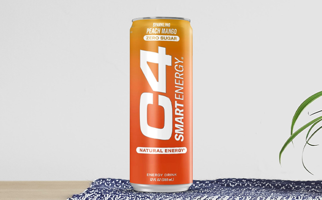 C4 Smart Energy Drink on table