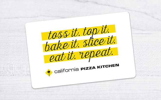 California Pizza Kitchen Gift Card