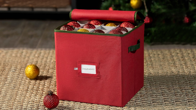 Christmas Ornament Storage Box
