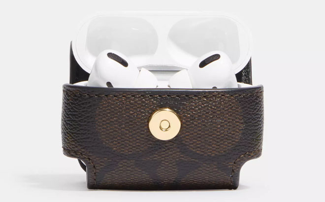 Coach Outlet Large Wireless Earbud Case
