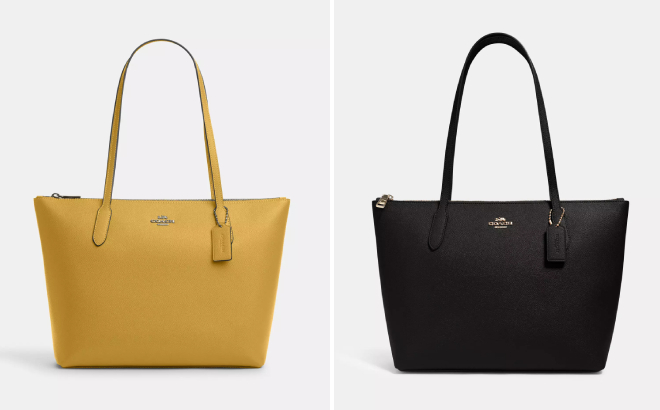 Coach Outlet Zip Top Tote Coach Outlet Zip Top Tote