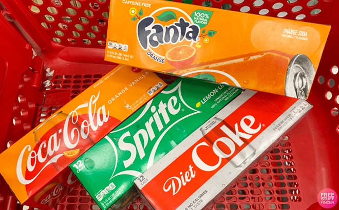 Coca Cola Sprite and Fanta Drinks