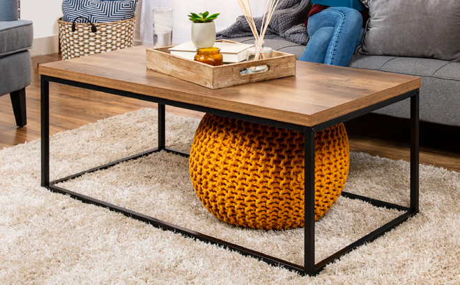 Coffee Table in a Living Room