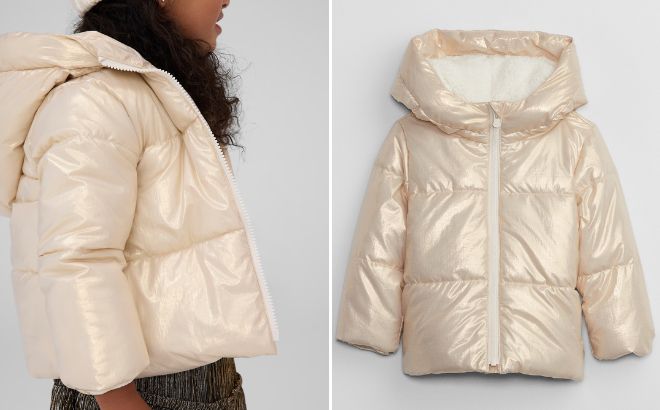 ColdControl Max Cropped Sherpa Puffer Jacket ColdControl Max Cropped Sherpa Puffer Jacket