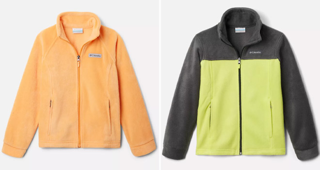 Columbia Girls Benton Springs Fleece Jacket and oys Steens Mountain II Fleece Jacket