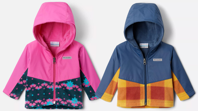 Columbia Infant Steens Mountain Overlay Hooded Jacket