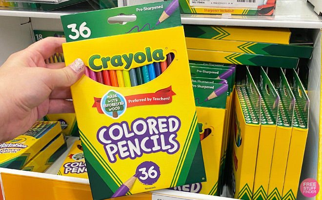 Crayola Colored Kids Pencils Set
