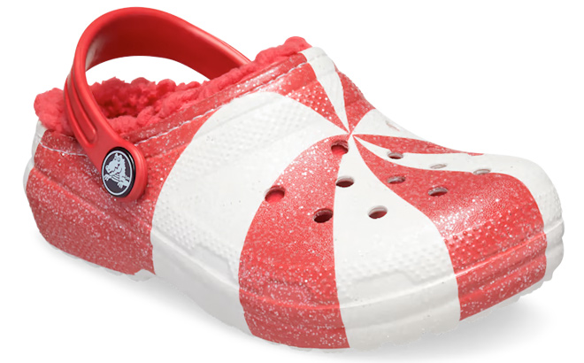 Crocs Toddlers Classic Lined Holiday Clogs