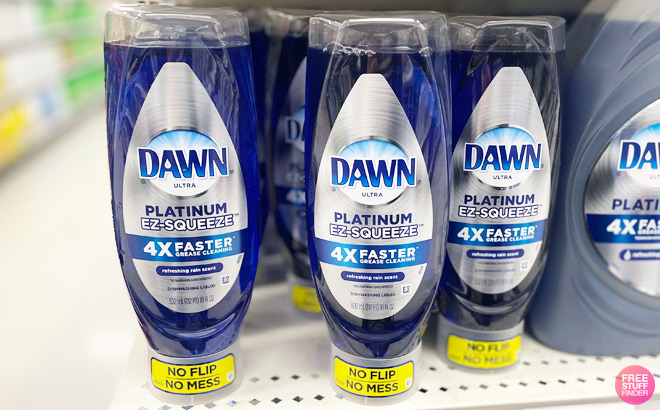 Dawn Platinum Ez Squeeze Dishwashing Liquid Dish Soap