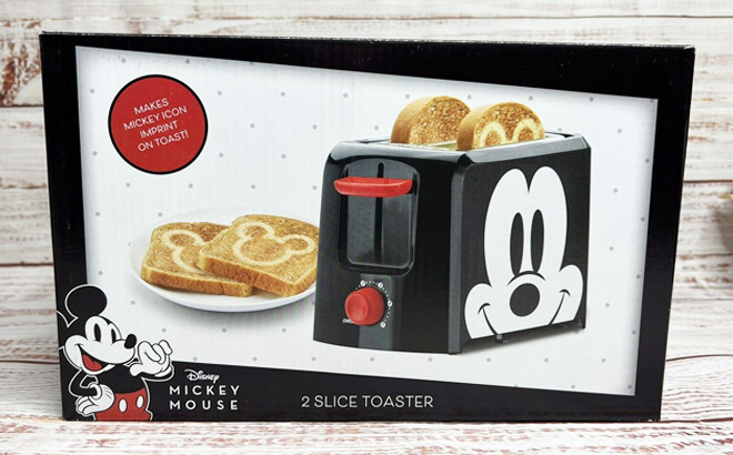 Disney Collection Mickey Mouse 2 Slice Toaster