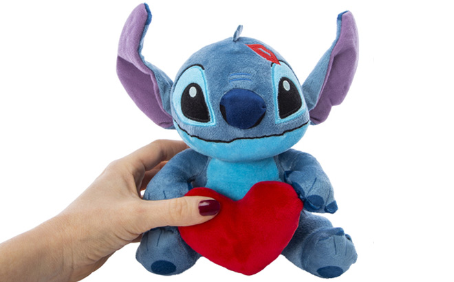 Disney Stitch Valentines Day Plush