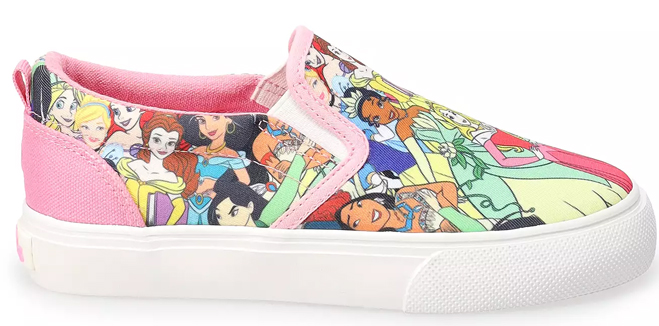 Disneys Princesses Girls Slip On Shoes Disneys Princesses Girls Slip On Shoes