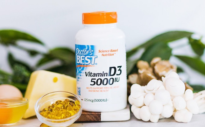 Doctors Best 360 Count Vitamin D3 5 000 IU