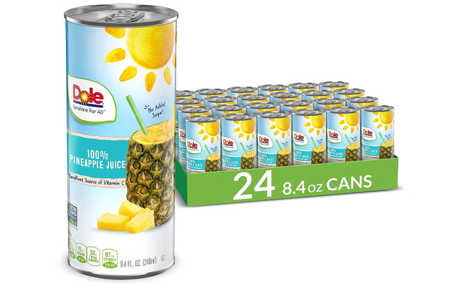 Dole Pineapple Juice 24 Pack