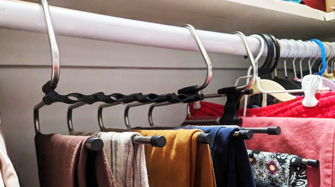 Feerahozer Magic Pants Hangers Feerahozer Magic Pants Hangers