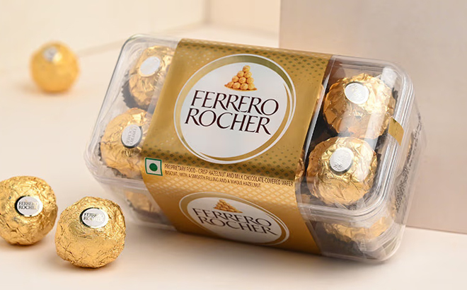 Ferrero Rocher 16 Count Chocolate Box
