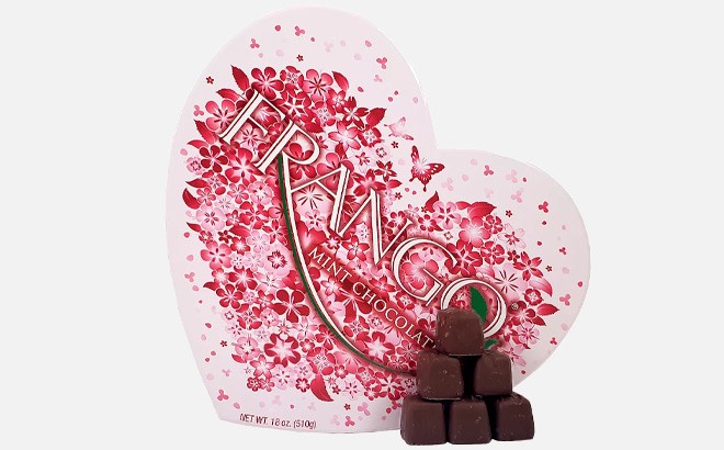 Frango Valentines Day Heart Milk Mint Box