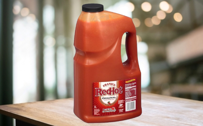 Franks RedHot Original Cayenne Pepper Hot Sauce 1 Gallon