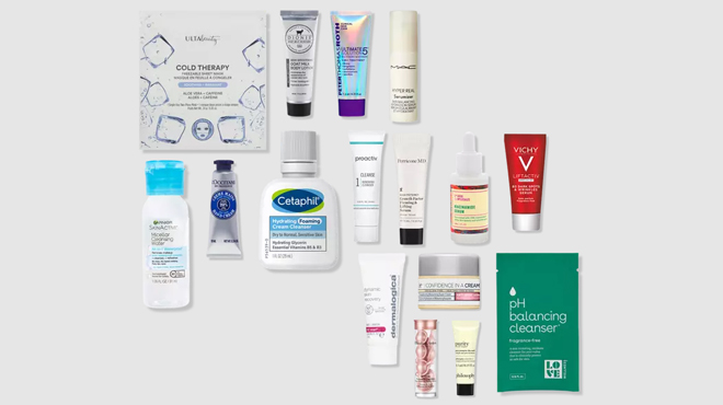 Free 16 Piece Skincare Gift 1 with 70 skincare purchase