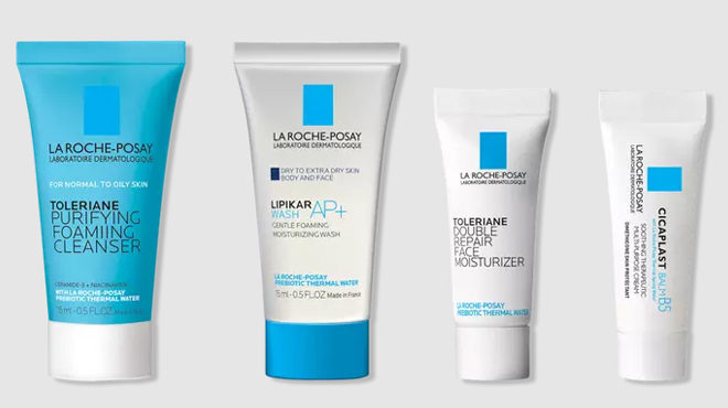 Free La Roche Posay 4 Piece Gift with 40 skincare purchase