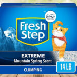 Fresh Step Clumping Cat Litter with Febreze Mountain Spring Scent