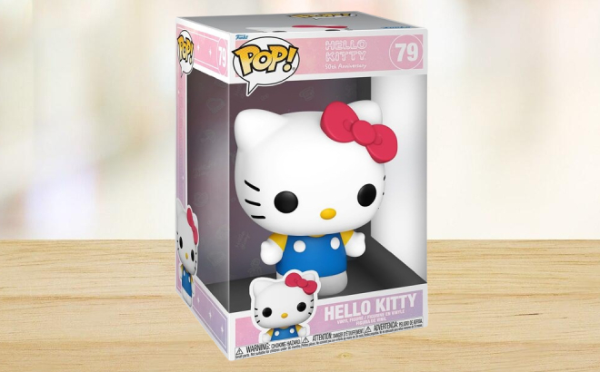 Funko Pop Jumbo Hello Kitty 50th Anniversary Vinyl Figure