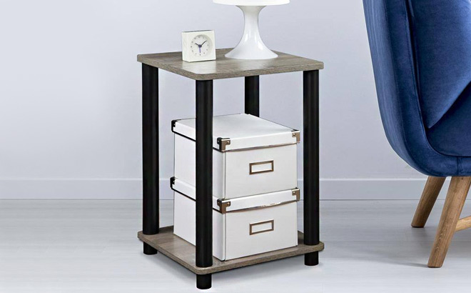 Furinno 2 Pack Stylish End Table