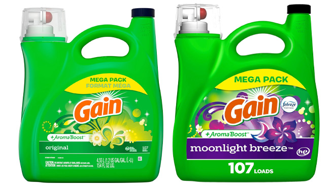 Gain Aroma Boost Detergents 107 Count Gain Aroma Boost Detergents 107 Count