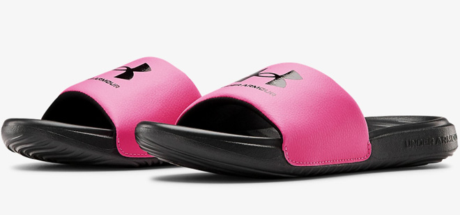 Girls UA Ansa Fixed Slides Girls UA Ansa Fixed Slides