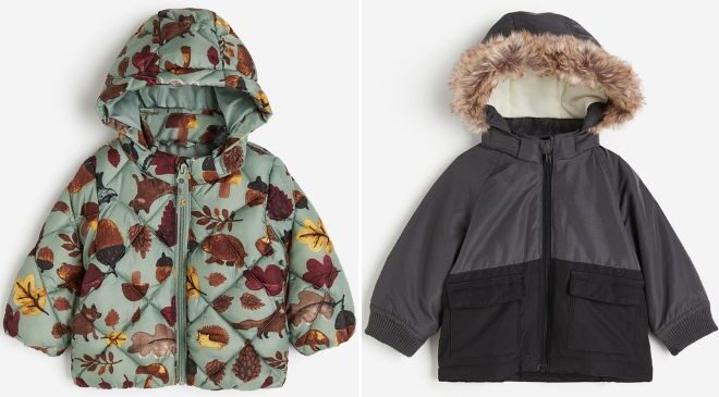 HM Hooded Puffer Jacket and Hooded Jacket