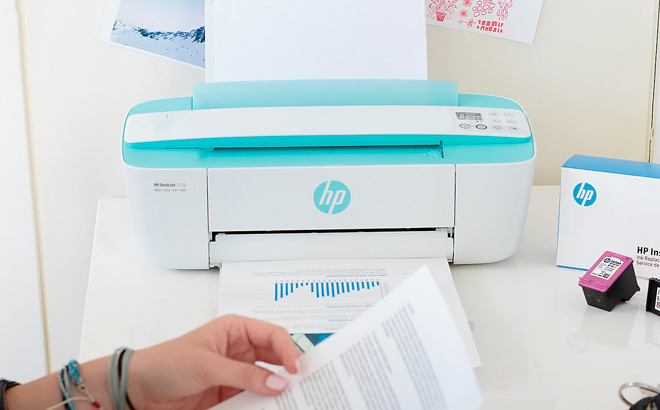 HP DeskJet All in One Wireless Printer Copier Scanner
