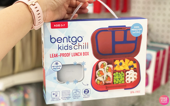 Hand Holding Bentgo Kids Chill Lunch Box