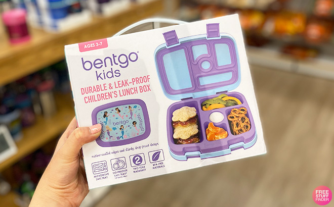 Hand Holding Bentgo Kids Lunch Box