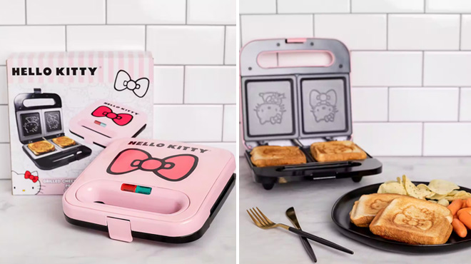 Hello Kitty Red Grilled Cheese Maker