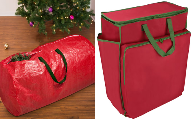 Honey Can Do Red Holiday Tree Storage Bag