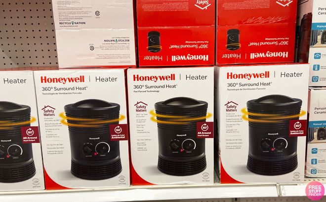 Honeywell Surround Indoor Heater on Shelf