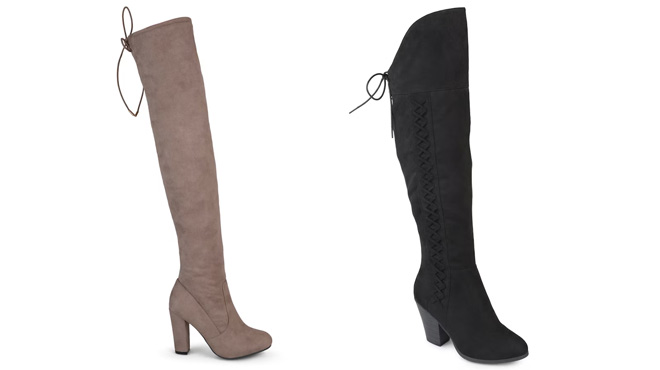Journee Collection Maya and Spritz Over The Knee Boots