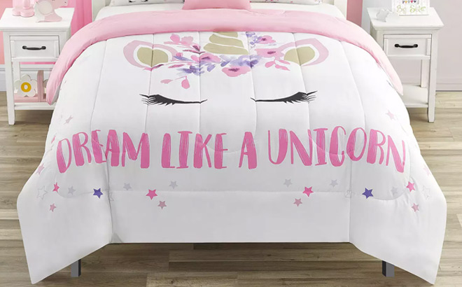 Kids Eunice Dream Like A Unicorn Comforter Set Kids Eunice Dream Like A Unicorn Comforter Set