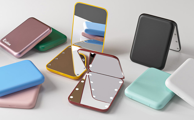 Kintion Compact Makeup Mirror in Various Colors