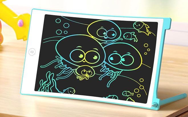 LCD Writing Tablet on a Table