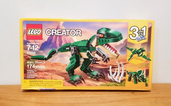 LEGO Creator 3 in 1 Mighty Dinosaur Toy