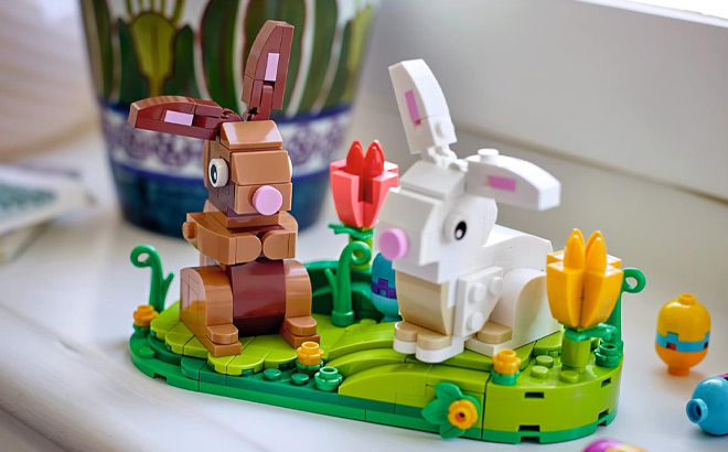 LEGO Easter Rabbits Building Toy Set